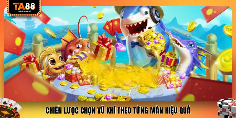 Chiến lược chọn vũ khí theo từng màn hiệu quả