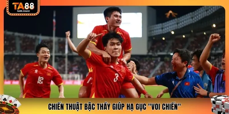 Chiến thuật bậc thầy giúp hạ gục "Voi chiến"