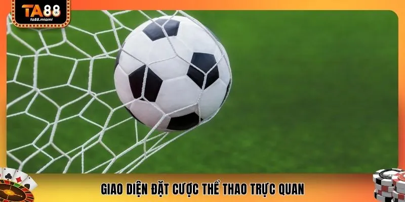 Giao diện đặt cược thể thao trực quan