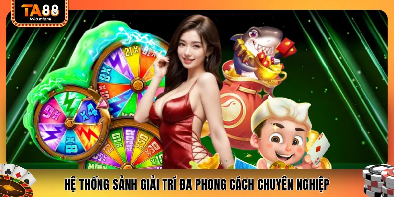 Hệ thống sảnh giải trí đa phong cách chuyên nghiệp