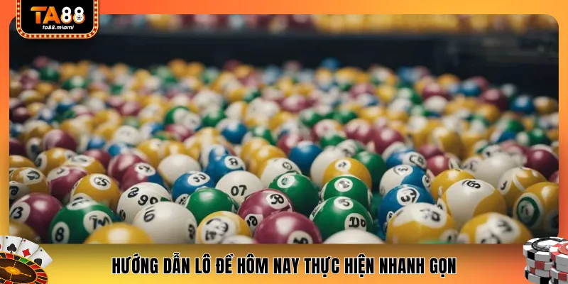 Hướng dẫn lô đề hôm nay thực hiện nhanh gọn