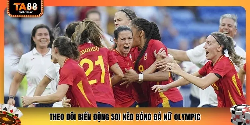 Theo dõi biến động soi kèo bóng đá nữ Olympic