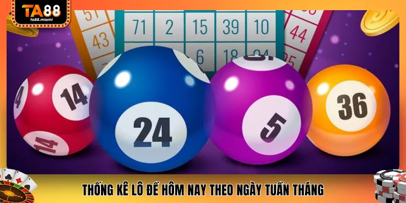 Thống kê lô đề hôm nay theo ngày tuần tháng